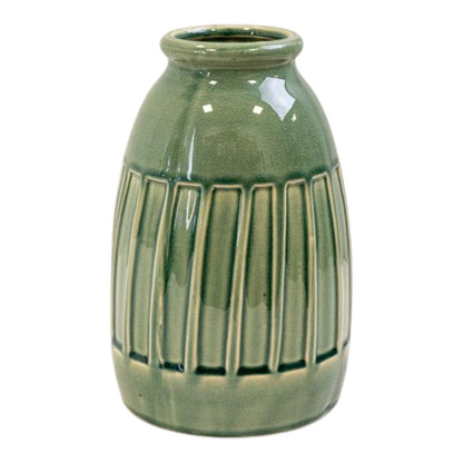 Green Ceramic Vase (24.5cm)