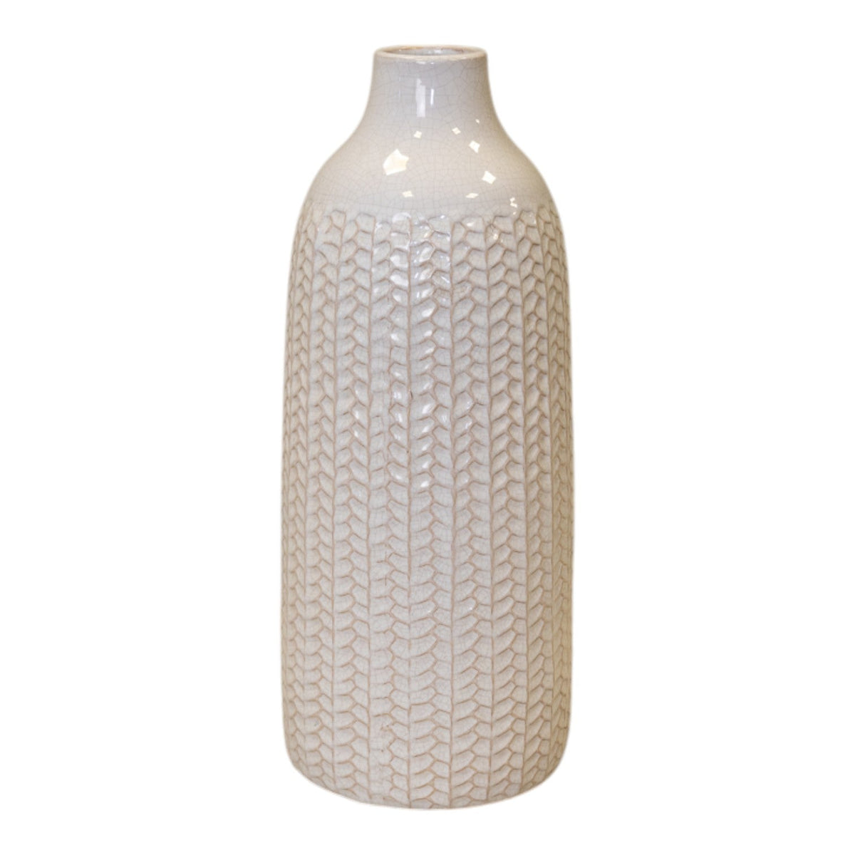 White Ceramic Vase
