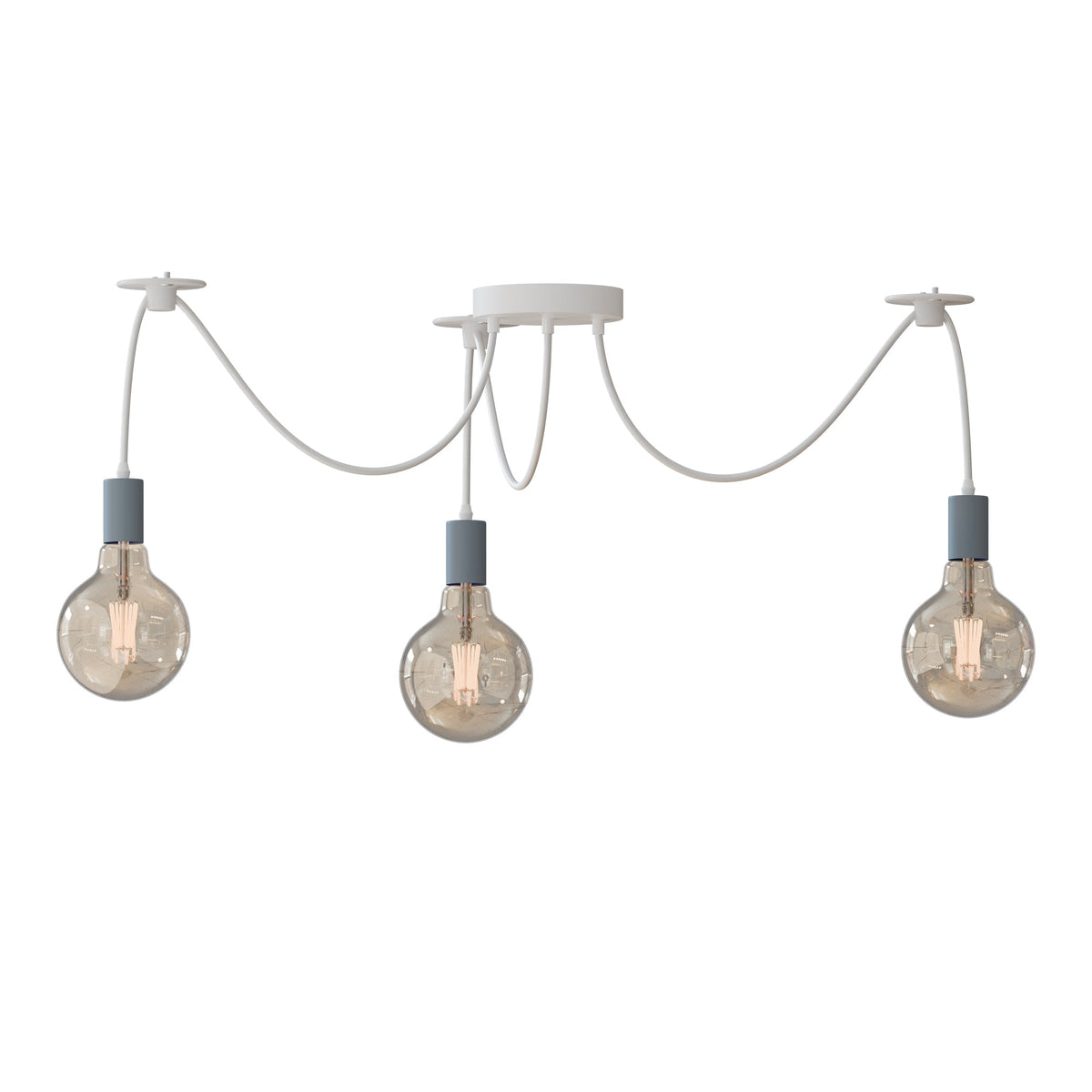 3 Way Spider Light E27 Adjustable Cable  Pendant Light ~5669-8