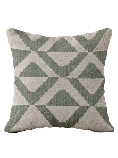 Kamalak, Ikat Kilim Cushion Cover - 45 × 45 cm (18" x 18")