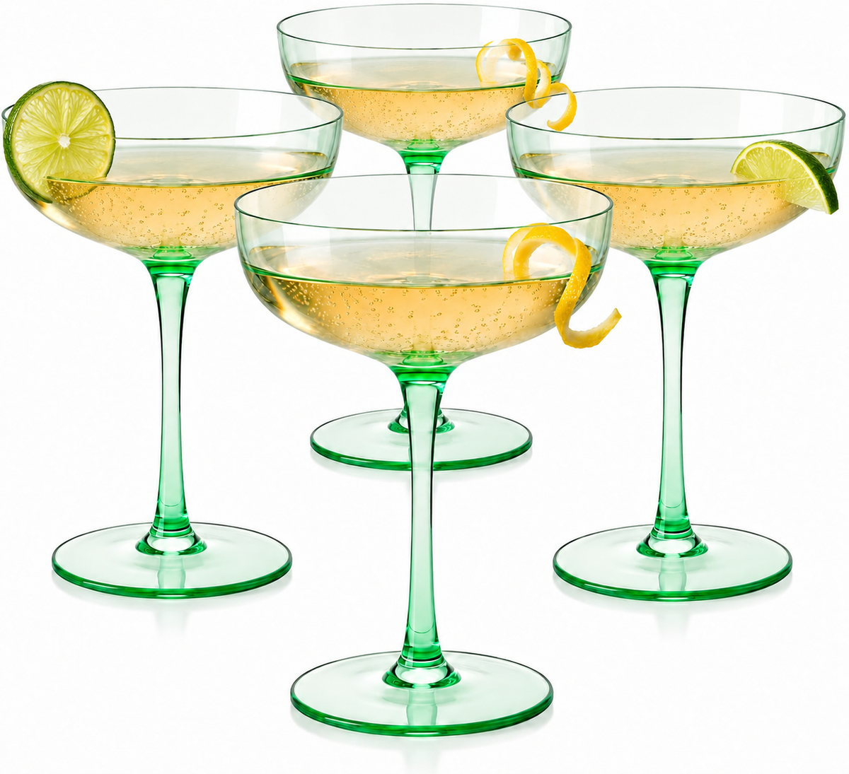 Coupe Glasses, Set of 4