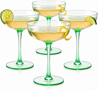 Coupe Glasses, Set of 4