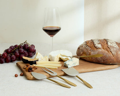 Aline Cheese Knife Set – 4 Piece Stainless Steel Cheese Board Cutlery