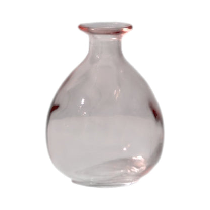 Rose Glass Bud Vase