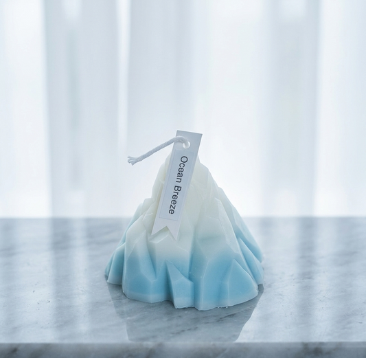 Iceberg Sculpture Candle
