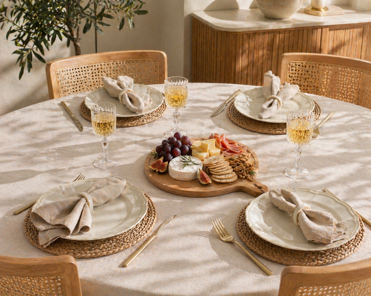 Bree Polished Marble Napkin Rings