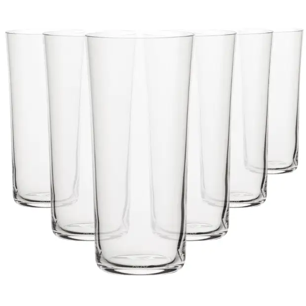 NUDE Savage Highball Glasses – 330ml – Set of 6