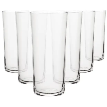 NUDE Savage Highball Glasses – 330ml – Set of 6