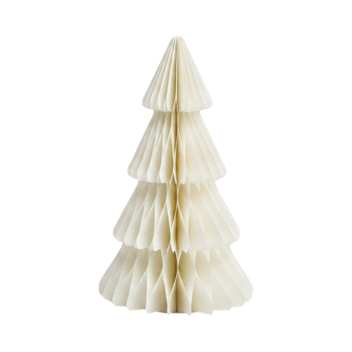 Winter White Paper Christmas Tree
