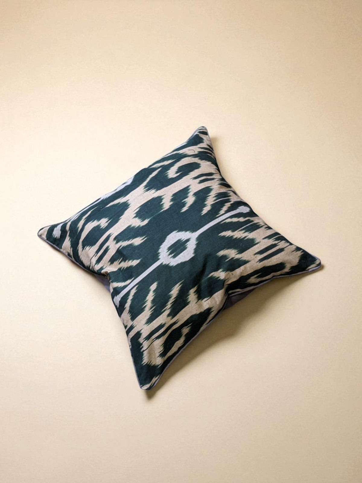 Adras, Ikat Cushion Cover - 45 × 45 cm (18" x 18")