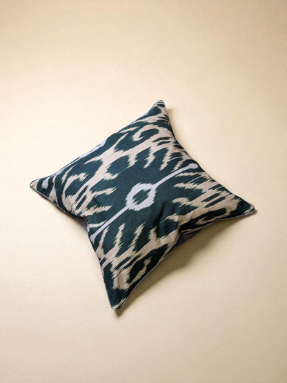 Adras, Ikat Cushion Cover - 45 × 45 cm (18" x 18")
