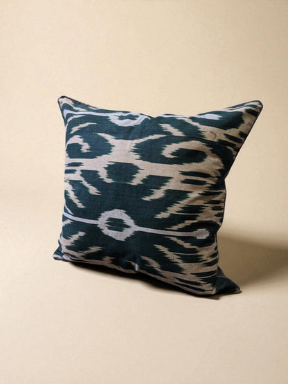 Adras, Ikat Cushion Cover - 45 × 45 cm (18" x 18")