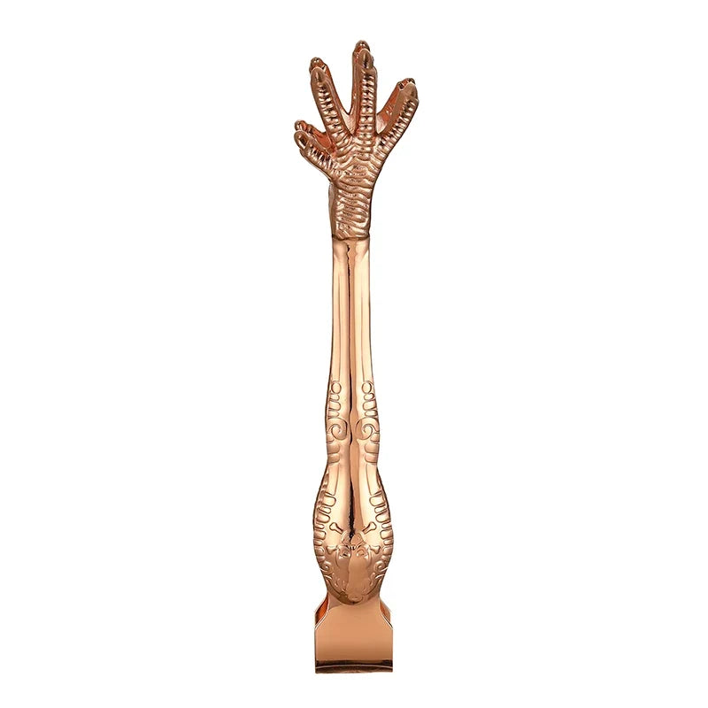 Talon Cocktail Ice Tongs – Stainless Steel 20cm