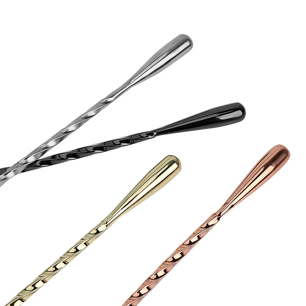 Teardrop Cocktail Bar Spoon – 30cm / 40cm