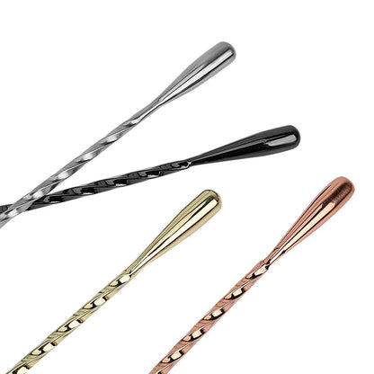 Teardrop Cocktail Bar Spoon – 30cm / 40cm