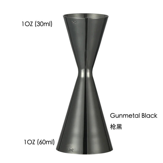 Double Cocktail Jigger with Etched Measurements – Stainless Steel