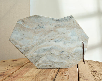 Yara Torrent Marble Serving and Charcuterie Board