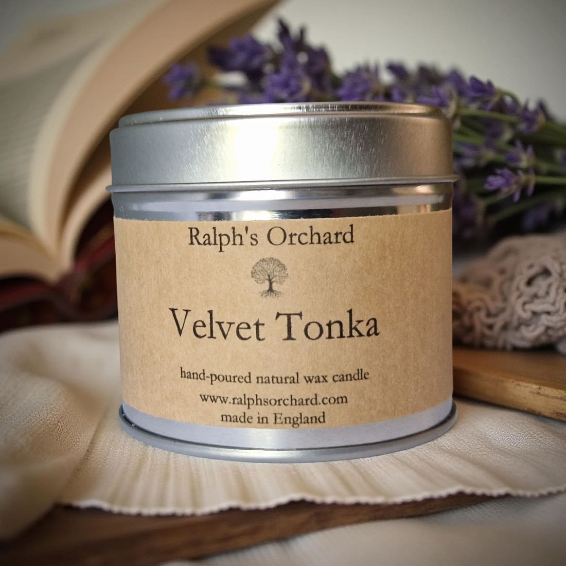 Silver Tin Candles