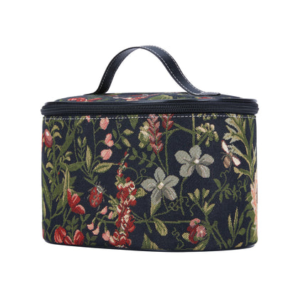 Morning Garden Black - Toiletry Bag
