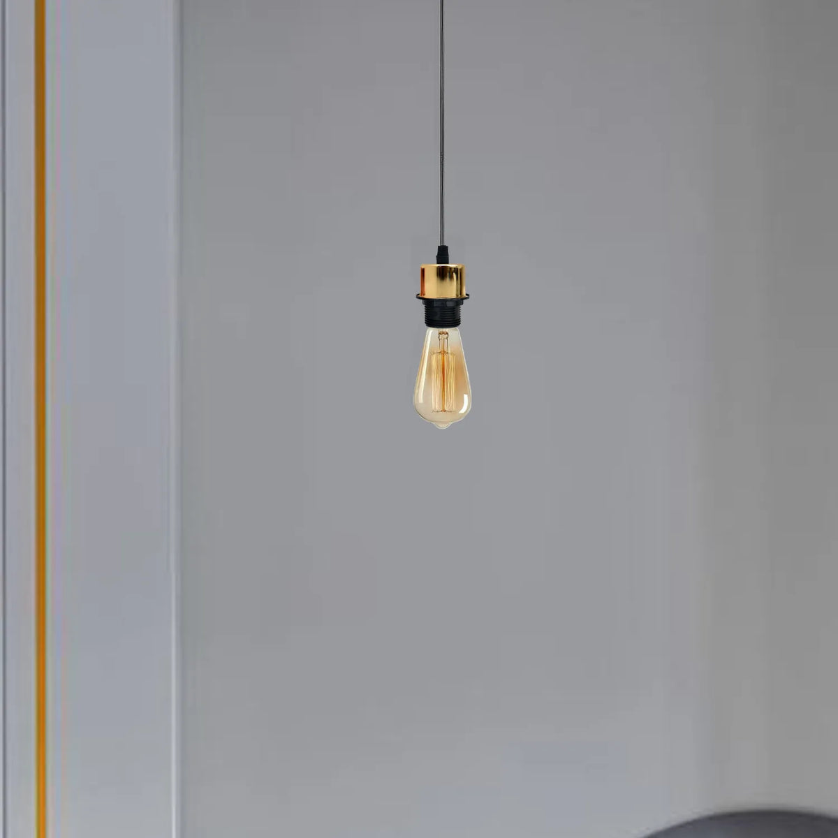 10 Pack Pendant, E27 Lamp Holder Ceiling Hanging Light, PVC Cable ~4252