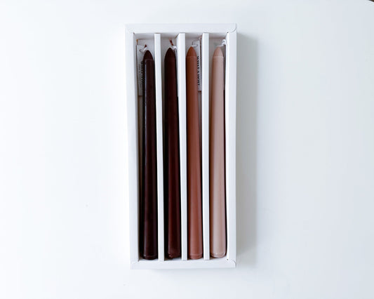 Gia Creamy Coffee Taper Scented Candles