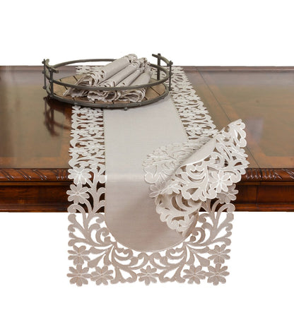 Kurth Florence Floral Table Runner