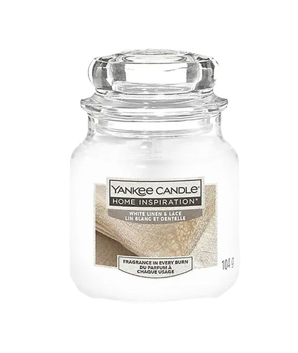 Yankee Candle Home Inspiration White Linen Lace 104g