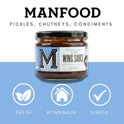 Manfood Filipino Style Adobo Wing Sauce