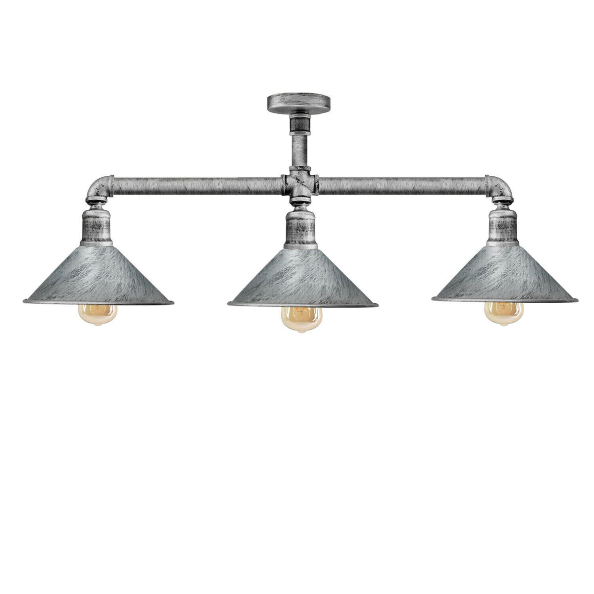 3 Light Kitchen Ceiling Light Steampunk Light Fixture ~ 3526