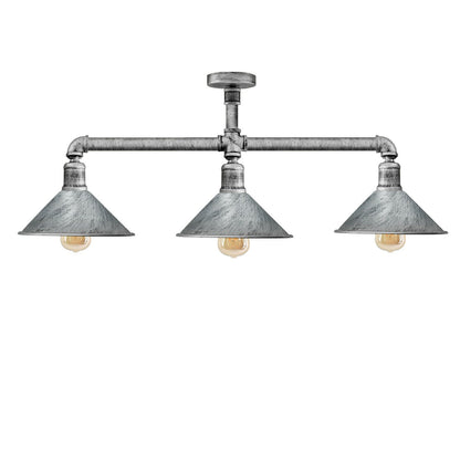 3 Light Kitchen Ceiling Light Steampunk Light Fixture ~ 3526