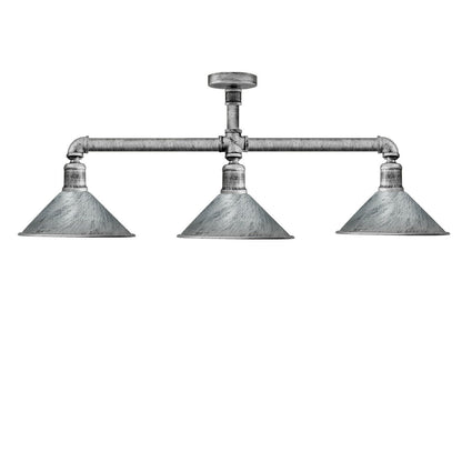 3 Light Kitchen Ceiling Light Steampunk Light Fixture ~ 3526