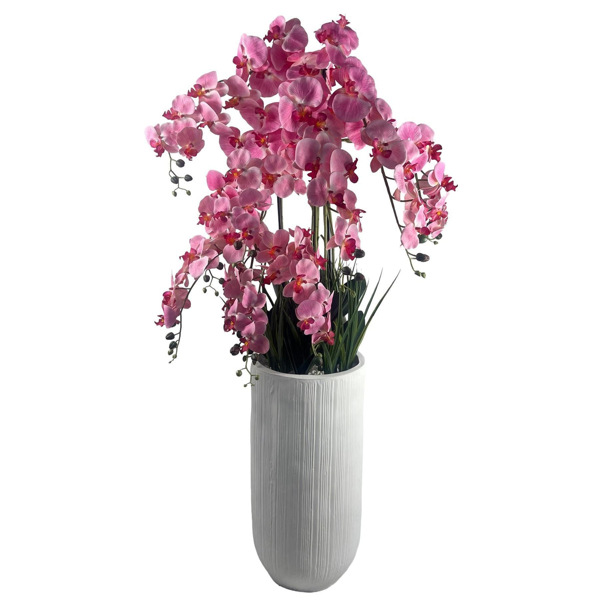 150cm Artificial Pink Orchid Potted Display Artificial - Premium Quality