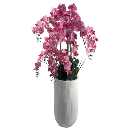 150cm Artificial Pink Orchid Potted Display Artificial - Premium Quality