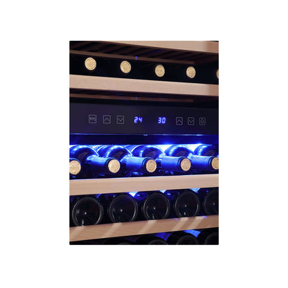 Empava WC08D Dual Zone Wine Cooler 70" Tall Wine Fridge
