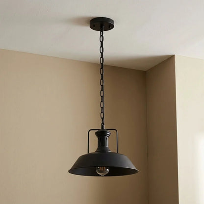 Easy Fit E27 Metal Chain Pendant Light, Dimmable