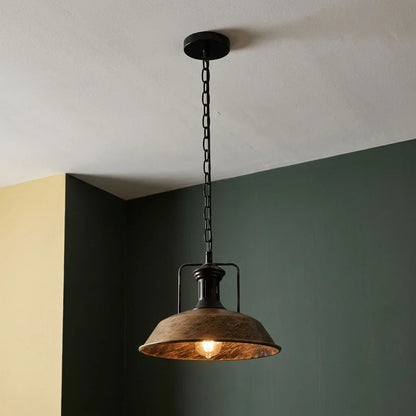 Easy Fit E27 Metal Chain Pendant Light, Dimmable