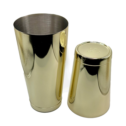 KORIKO Weighted Cocktail Shaker Set – Gold-Plated