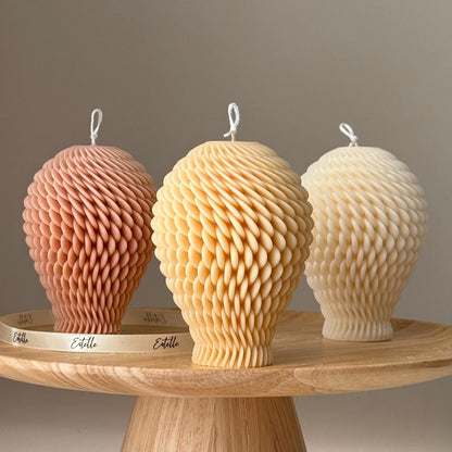 Geometric Sculptural Soy Candle