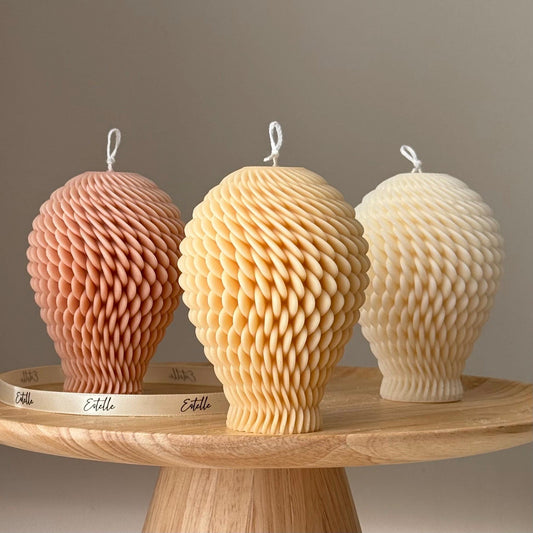 Geometric Sculptural Soy Candle