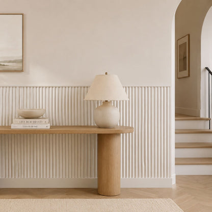 Large Fluted Wall Panels in DIY Primed - Ready To Paint - 240cm x 60cm