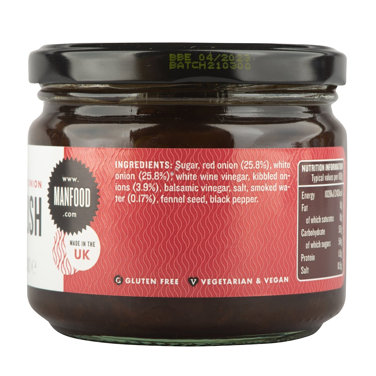Manfood Smokey Onion Relish