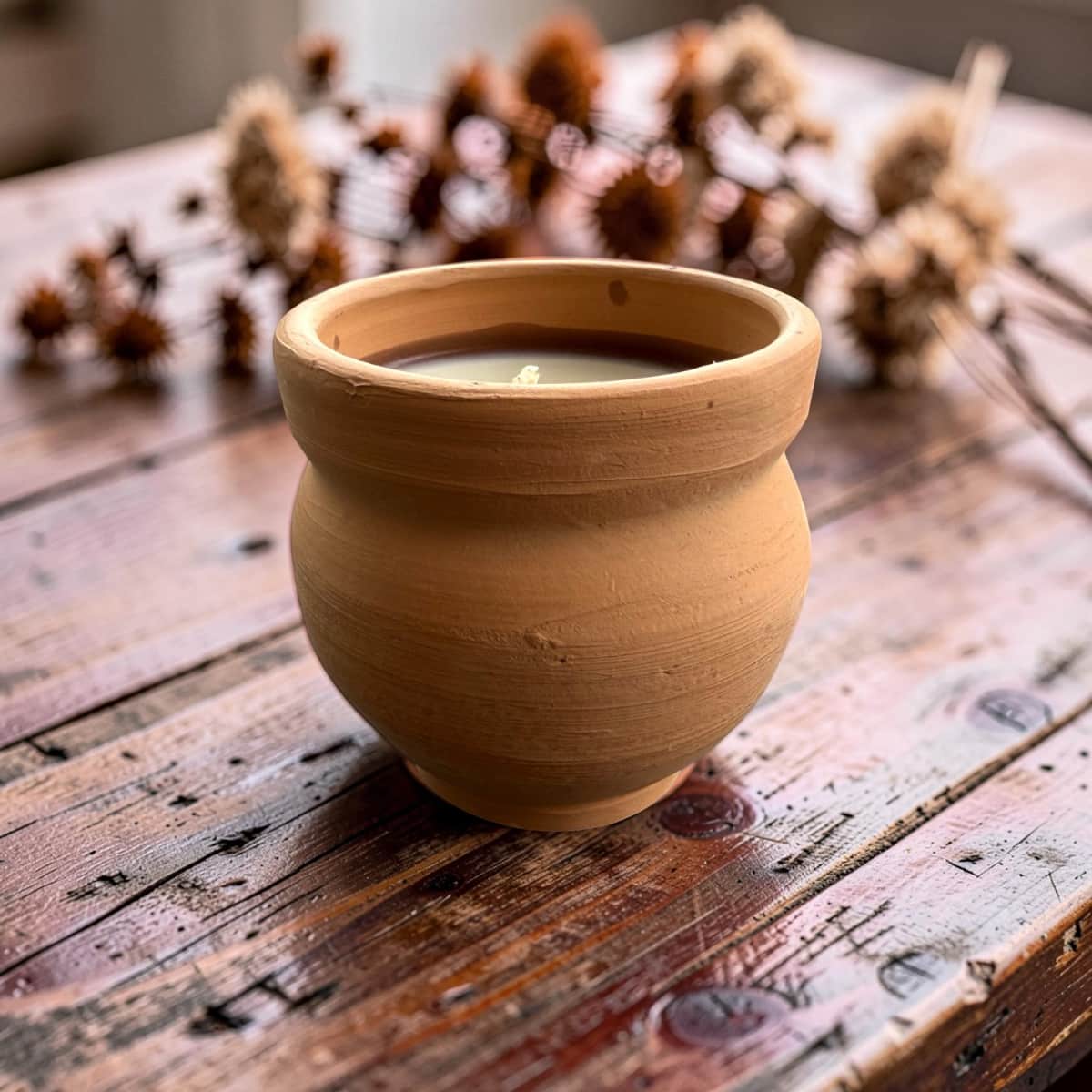 Mitti Kulhad Candle | Natural Wax & Essential Oil