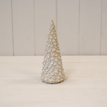 Medium Glazed Ceramic Layered Christmas Tree