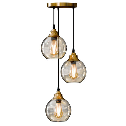 Luxury Light Chandelier Modern Glass Pendant Lamp Light~5871