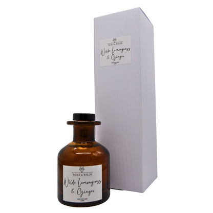Lemongrass & Ginger 120ml Reed Diffuser With 8 Reeds
