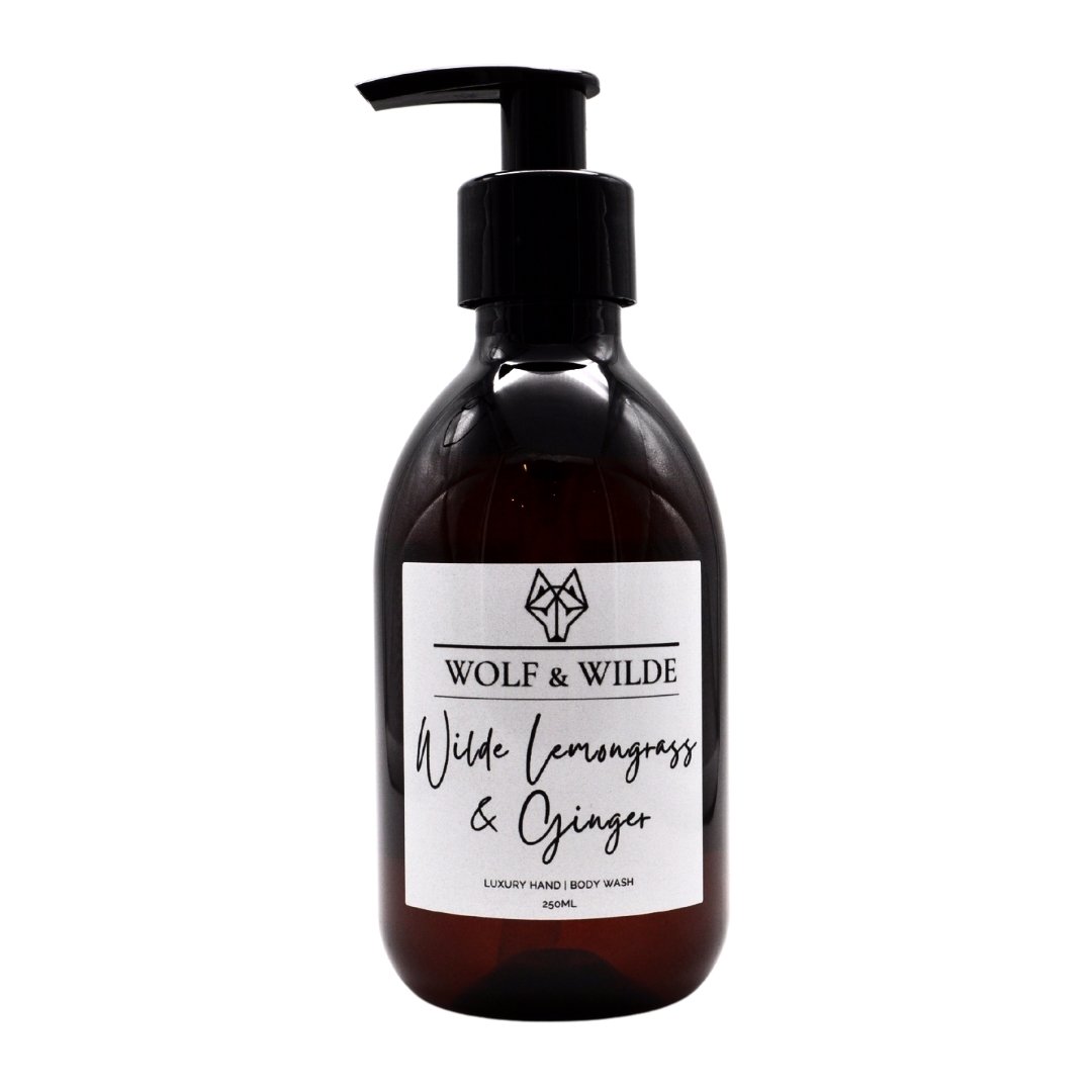 Wilde Lemongrass & Ginger Luxury 2 In 1 Liquid Soap - Hand & Body 250ML
