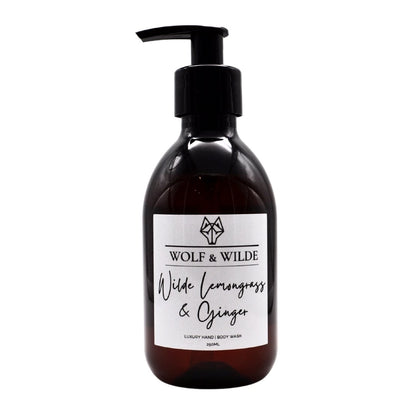 Wilde Lemongrass & Ginger Luxury 2 In 1 Liquid Soap - Hand & Body 250ML