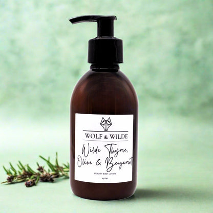 Wilde Thyme, Olive & Bergamot Luxury Body Lotion 250ML