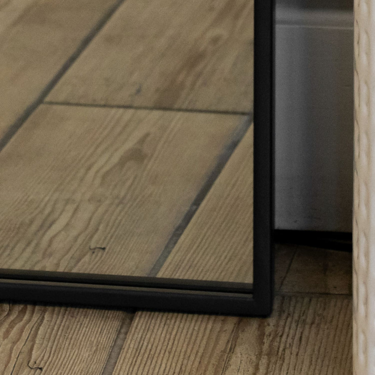Yoko - Black Metal Gentle Arch Mirror - 200cm x 120cm
